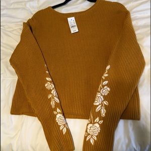 Pacsun crop sweater